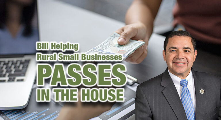 House Passes Bipartisan Bill to Help Rural Small Businesses