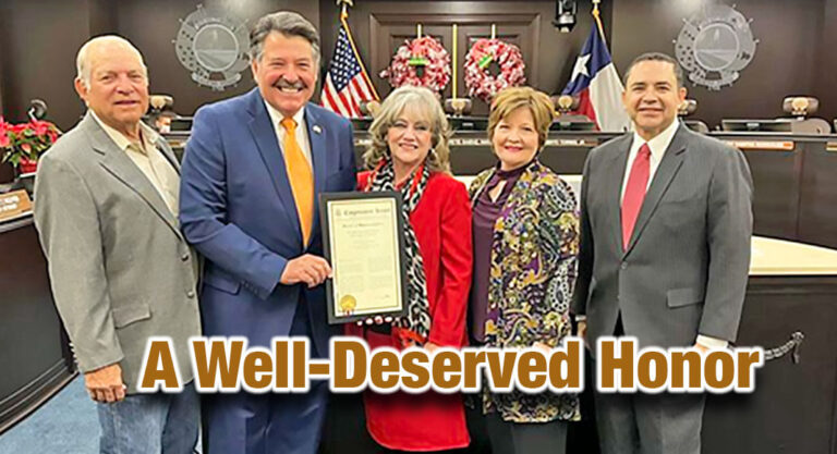 Laredo Mayor Recognized For His Service To Laredo