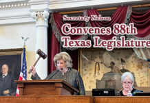 Secretary Nelson Convenes 88th Texas Legislature