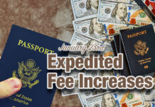 Price Increase in Expedited U.S. Passport Delivery Service, Jan 23rd