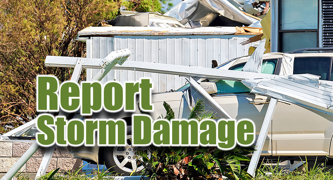 Gov. Greg Abbott today urged all Texans affected by recent severe storms and winter weather to self-report property damage using the Texas Division of Emergency Management's (TDEM) iSTAT damage survey once the damage assessment process begins.  Image for illustration purposes