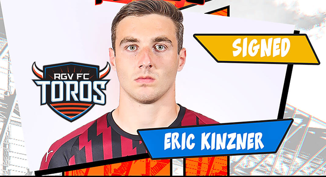 Kinzner adds to the Toros’ backline depth and brings experience from the USL Championship and USL League One in the professional ranks. Courtesy Image