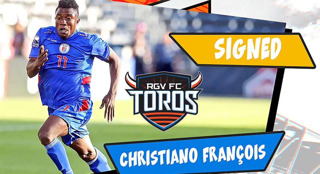Rio Grande Valley FC announced today the signing of midfielder Christiano Francois to the club’s 2023 USL Championship roster. The signing is pending league and federation approval. Courtesy Image