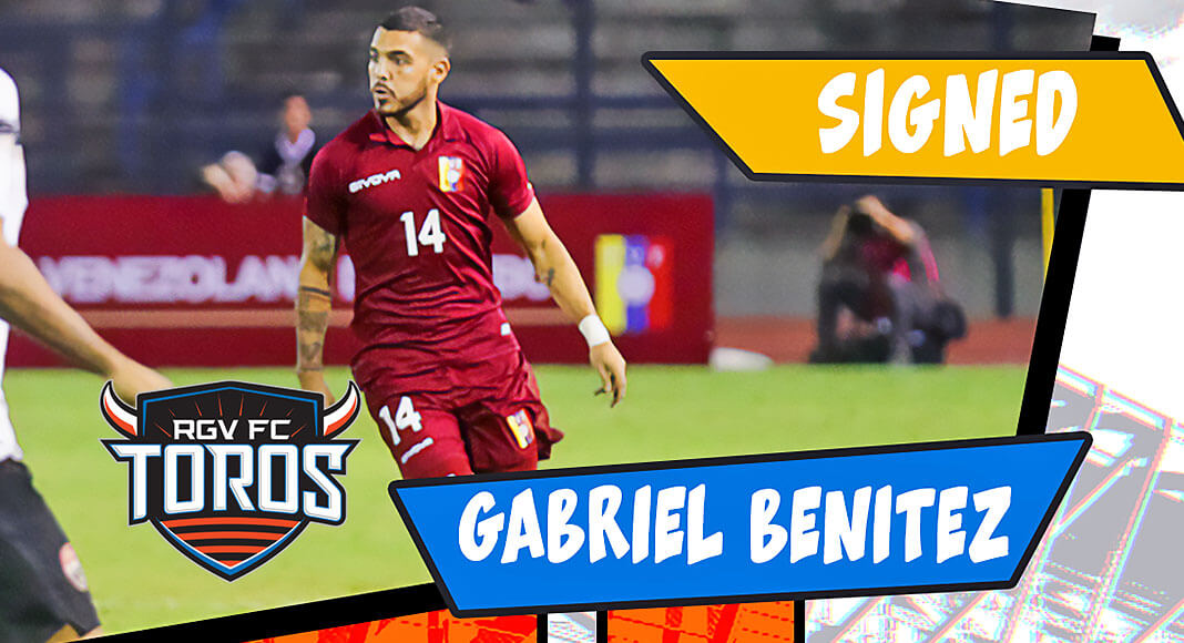 Rio Grande Valley FC announced today the signing of Venezuelan defender Gabriel Benitez to the club’s 2023 USL Championship roster. The transaction is pending league and federation approval. Courtesy Image