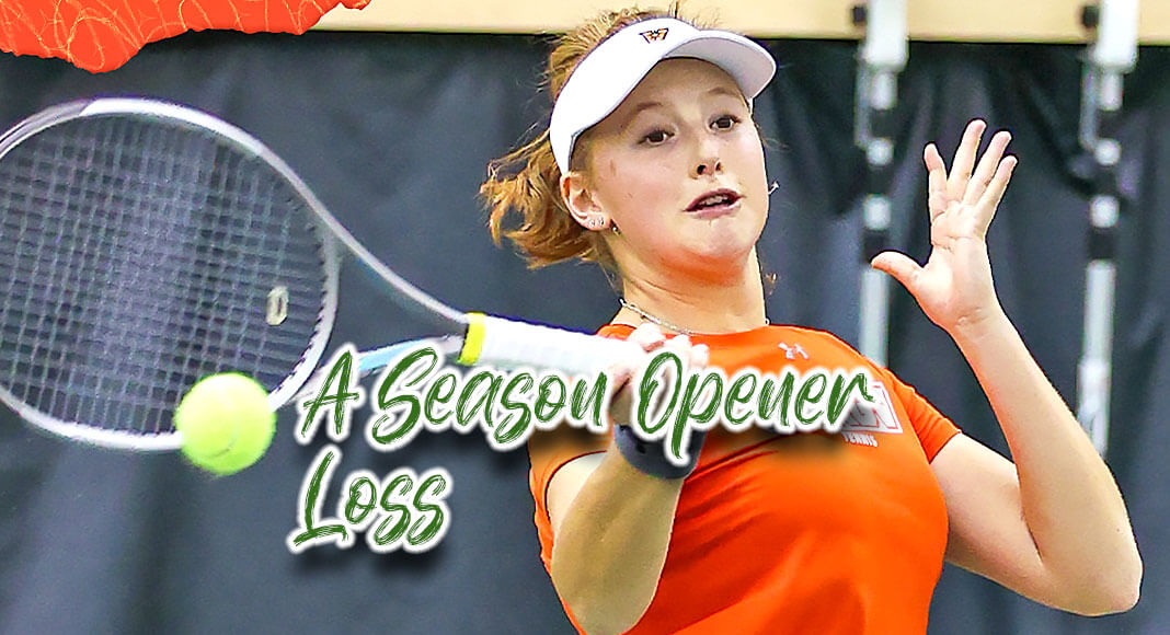The University of Texas Rio Grande Valley (UTRGV) Vaqueros women’s tennis team was defeated 7-0 by the (RV) Baylor Bears in the season-opening match Saturday at the Hawkins Indoor Tennis Center. UTRGV Image