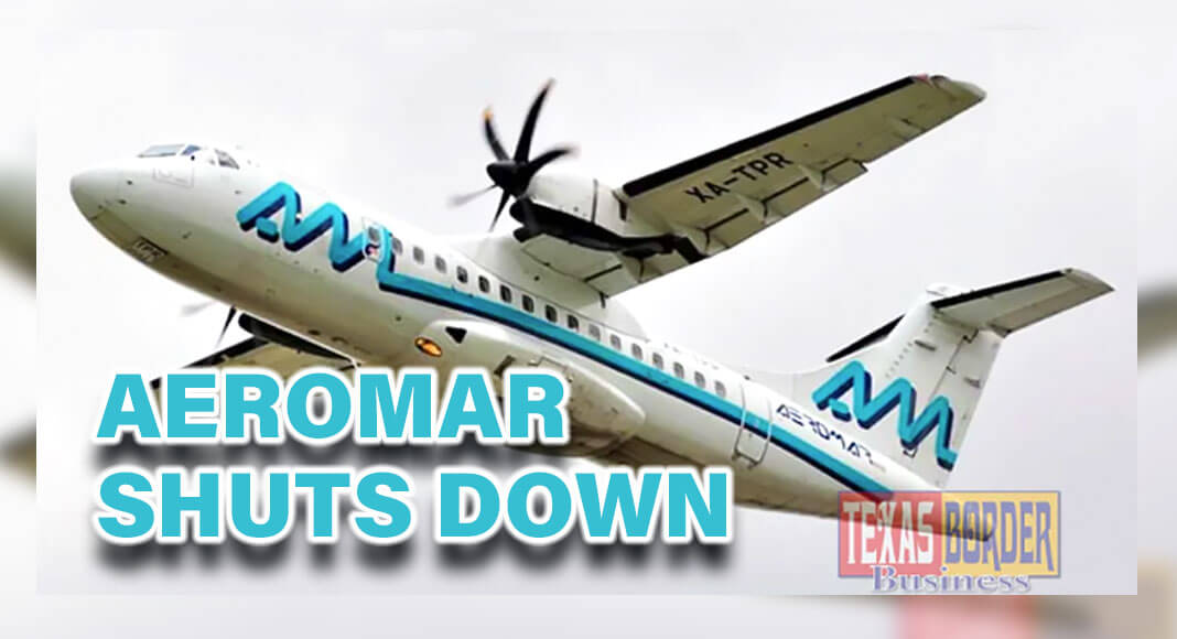 Aeromar announced yesterday the end of its operations in Mexico, the United States, and Cuba due to financial problems. TBB File Photo for illustration purposes
