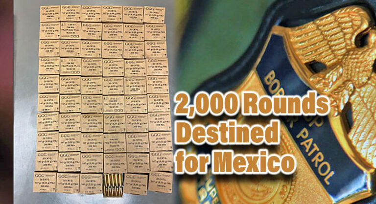 CBP Officers Seize over 2K Rounds of Ammo Destined for Mexico 