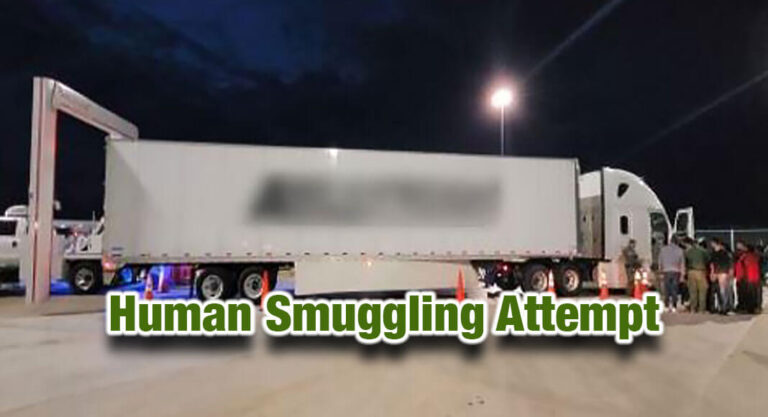 Laredo Sector BP Halts Human Smuggling Attempt