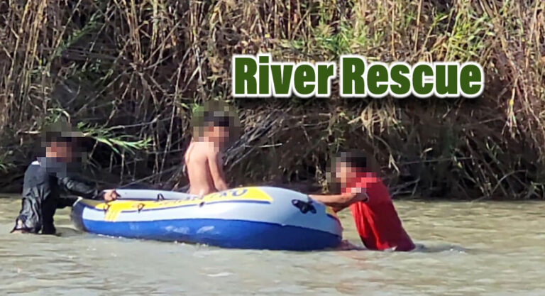 Laredo Sector Marine Unit Rescues Individuals in the Rio Grande 