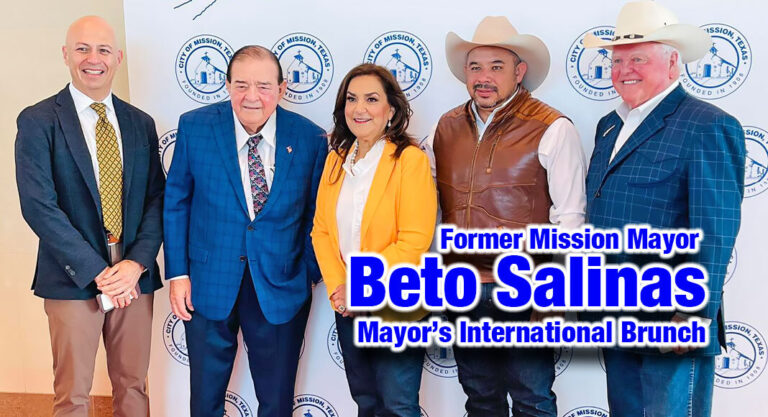 Beto Salinas Attends Mayor’s International Brunch