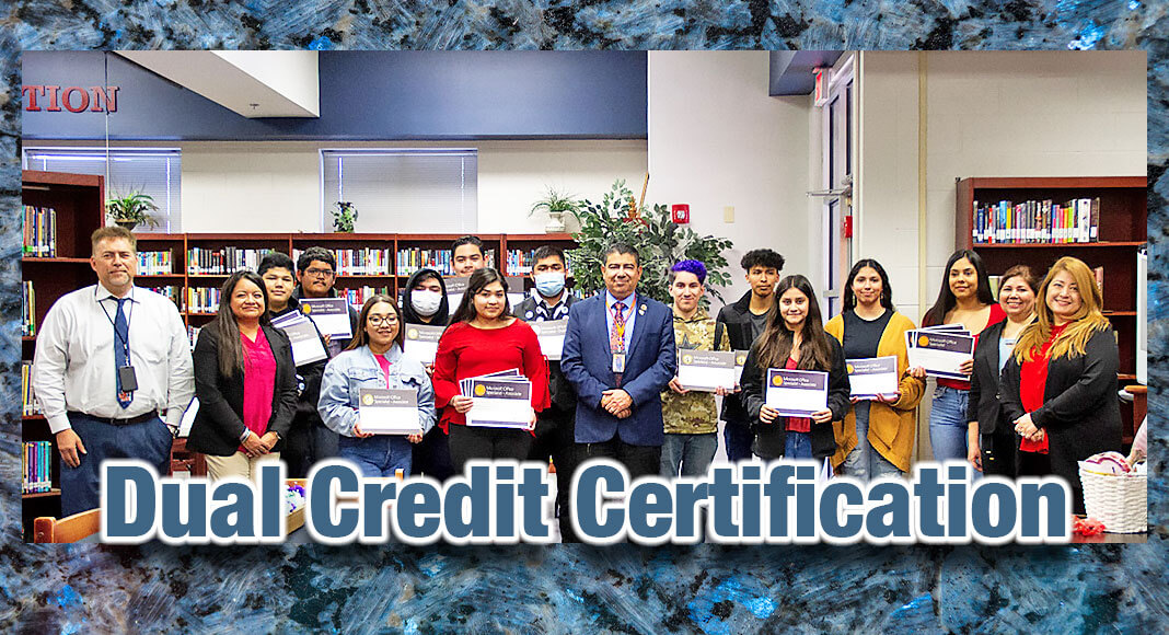 A total of 13 students from Economedes High School in Edinburg recently earned their Microsoft Office Specialist certifications while others earned their Adobe Professional certifications through the STC Information Technology program as dual credit students. STC Image