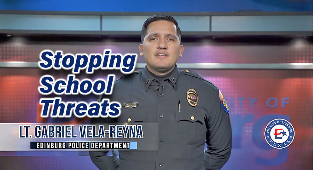 Following a pair of reports of school violence threats in the City of Edinburg within the last week, the Edinburg Police Department is reminding the community of the severity of the consequences related to making such threats. YouTube Image 