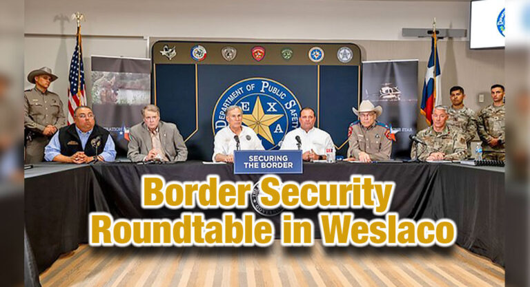 Discussing Border Security Strategies in Weslaco