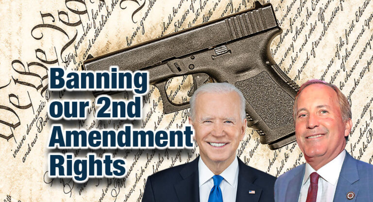 Banning Certain Firearms Used by Law-Abiding Americans is UNCONSTITUTIONAL