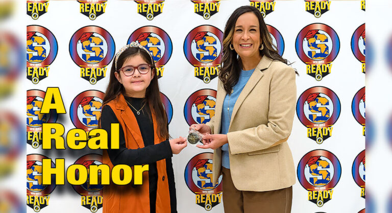 Congresswoman Visits McAllen ISD School, Honor Student
