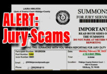 Public Warned to Beware of Jury Scams