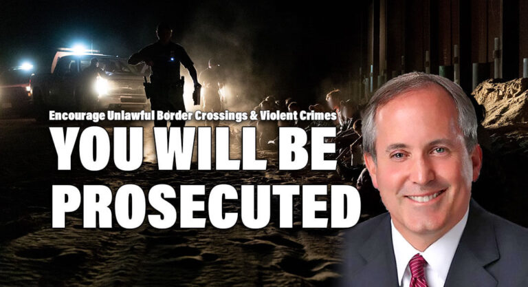 Encourage Unlawful Border Crossings: YOU WILL BE PROSECUTED