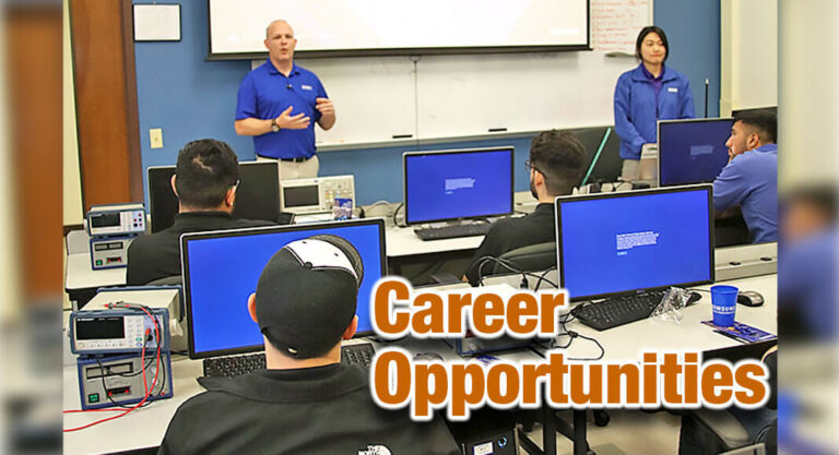 Mechatronics Tech Students Job Ops with Major Manufacturer