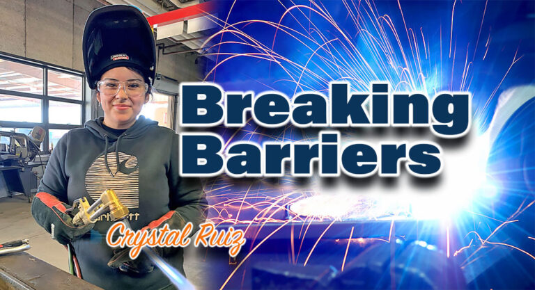 <strong>Welding Tech Student Inspired to Break Barriers</strong>