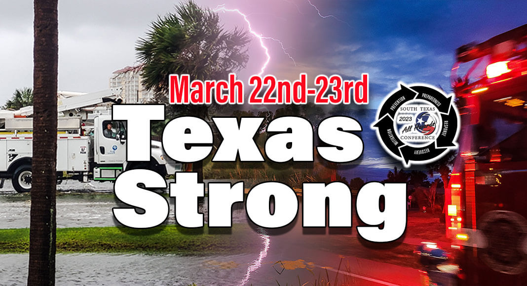 The ninth annual South Texas All Hazards Conference will be held Wednesday, March 22 and Thursday, March 23, 2023 at the McAllen Performing Arts Center and McAllen Convention Center in McAllen, Texas. Image for illustration purposes