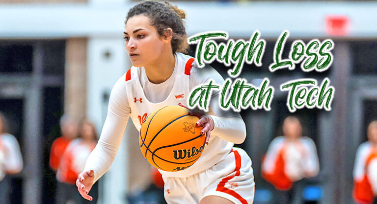 Women’s Basketball Drops Tight One at Utah Tech