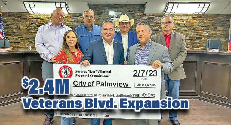 <strong>Palmview Awarded over $2.4M for Veterans Blvd. Expansion</strong>