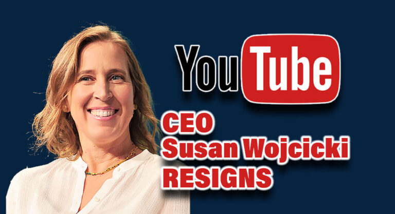 YouTube CEO Susan Wojcicki is Resigning