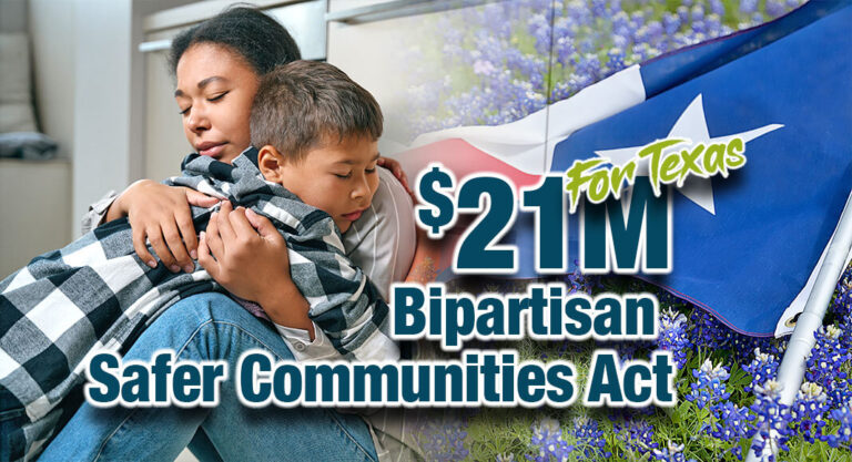 Texas to Receive $21M for Crisis Intervention Programs