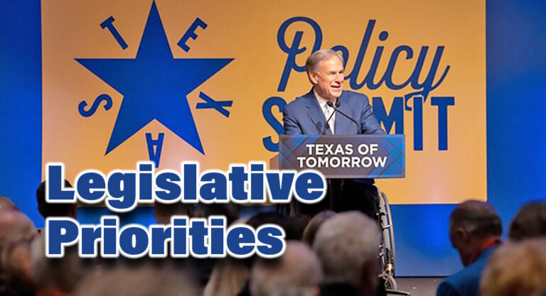 Highlighting Legislative Priorities at Texas Policy Summit