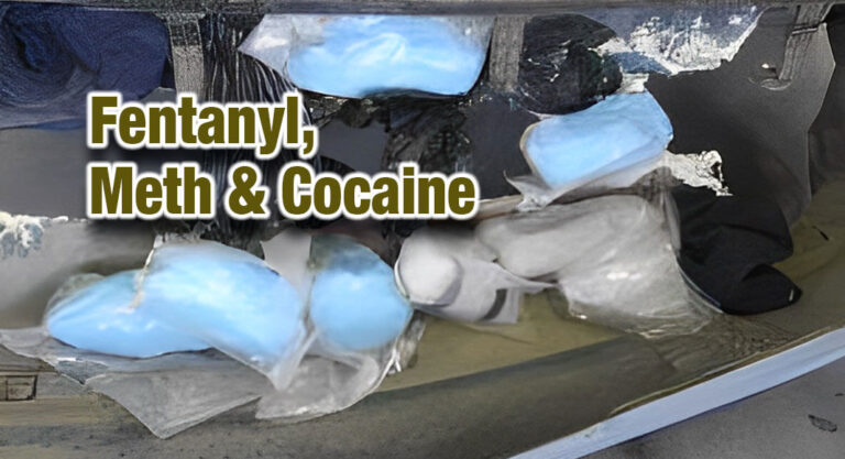 El Paso CBP Officers Seize Fentanyl, Meth & Cocaine 
