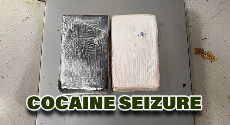 CBP Officers Seize Estimated $135k of Cocaine at Port Of Ysleta 