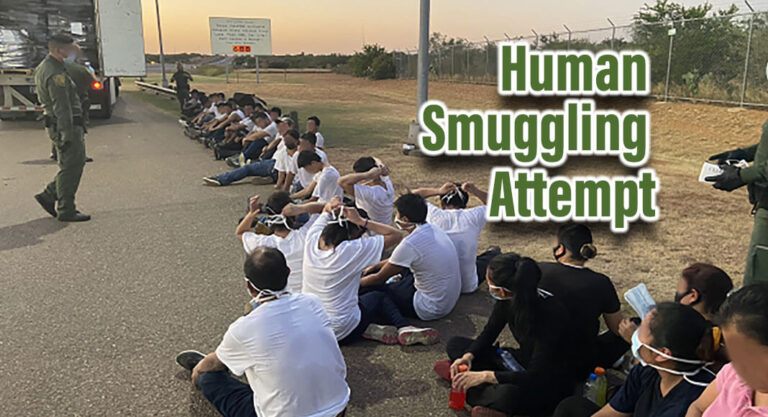 Laredo Sector BP Foils Two Human Smuggling Attempts