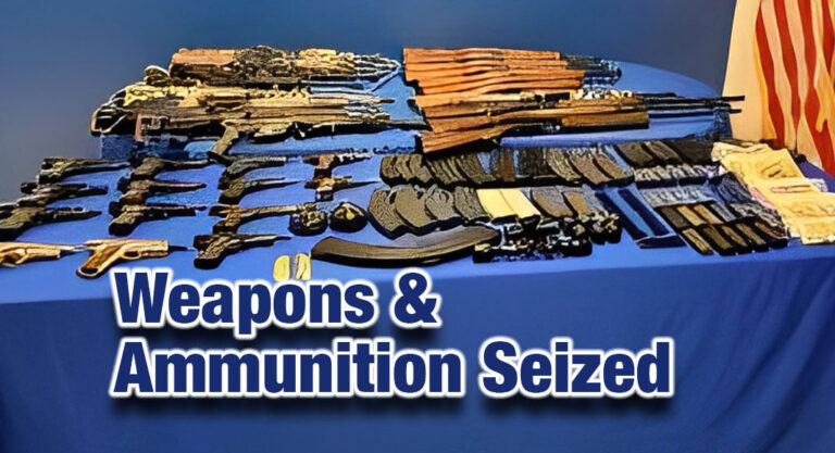 CBP Seizes 34 Weapons, 68 Magazines 461 Rounds at Eagle Pass Port of Entry 