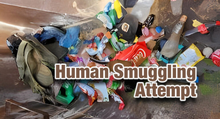 Laredo Sector Border Patrol Stops Human Smuggling Attempt 