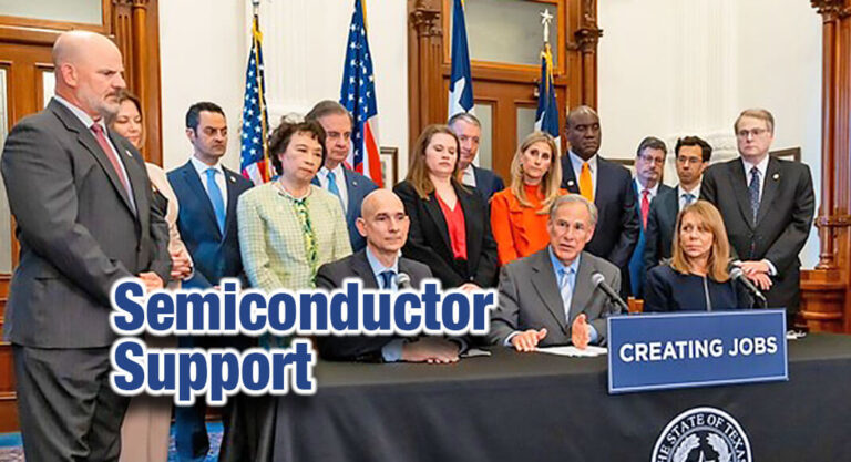 Governor Abbott Announces Support for Texas CHIPS Act