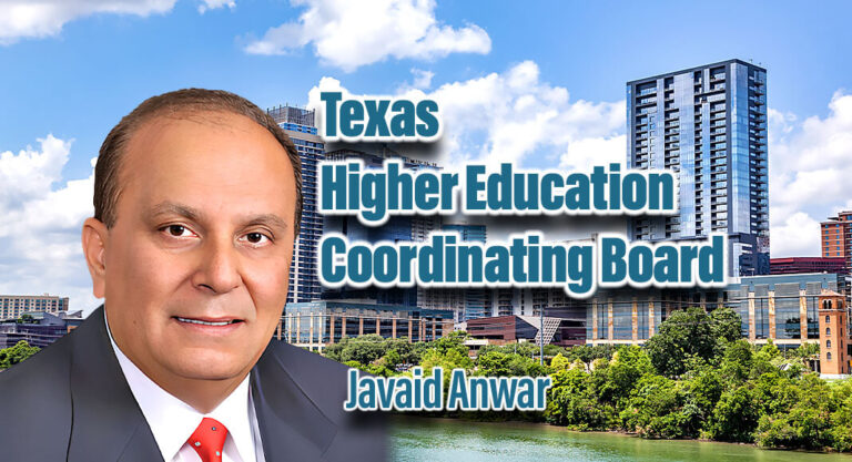 Anwar Reappointed to Texas Higher Education Coordinating Board