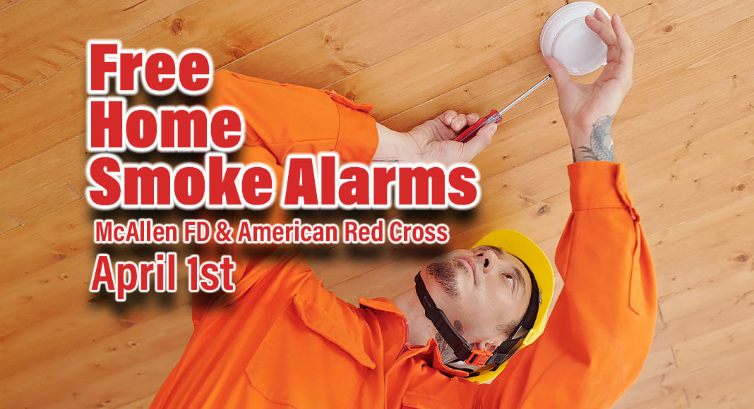 The McAllen Fire Department will be installing smoke alarms provided by the American Red Cross in 100 homes. Image for illustration purposes