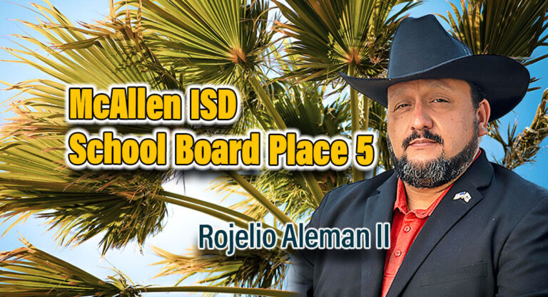 Army Veteran Joins the Race for McAllen ISD School Board Place 5