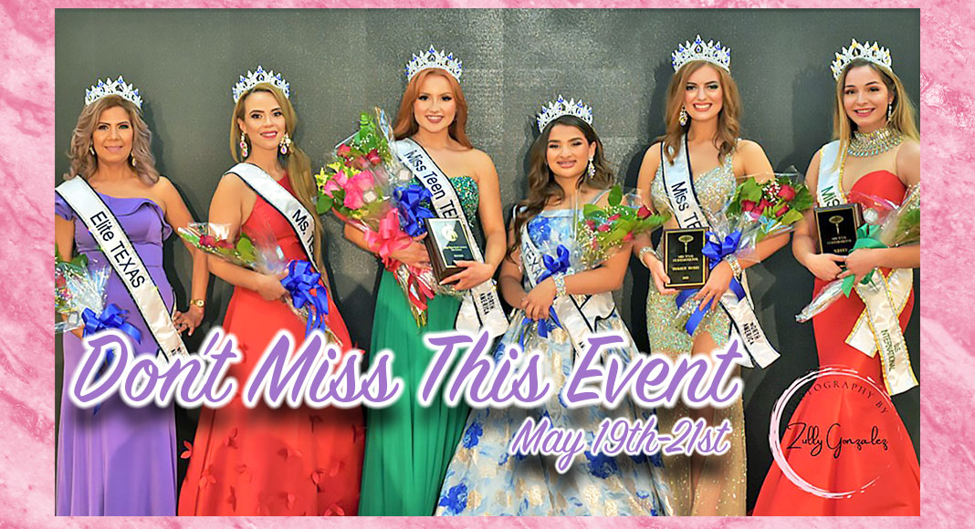 The Miss Texas North America Pageant and the Miss Texas US International Pageant is set for MAY 19-21, 2023, at the Hilton Garden Inn on South Padre Island, Texas. Courtesy Image Platinum Pageant Productions