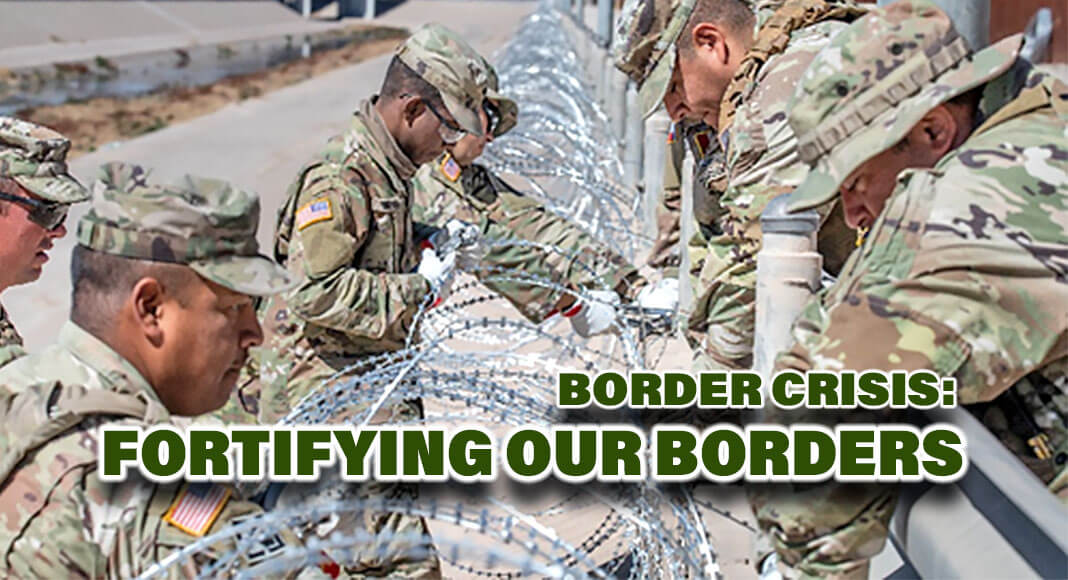 Operation Lone Star continues to fill the dangerous gaps left by the Biden Administration's refusal to secure the border. Photo: Texas Military Department