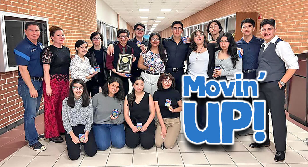  PSJA North Early College High School, PSJA Southwest Early College High School and PSJA T. Jefferson T-STEM Early College High School recently competed at the UIL 5A and 4A District One-Act Play Contest and advanced to the Bi-District Competition to be held on March 21. Courtesy Image