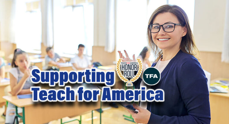 Killam Development: Blue Ribbon Sponsor for Teach For America 