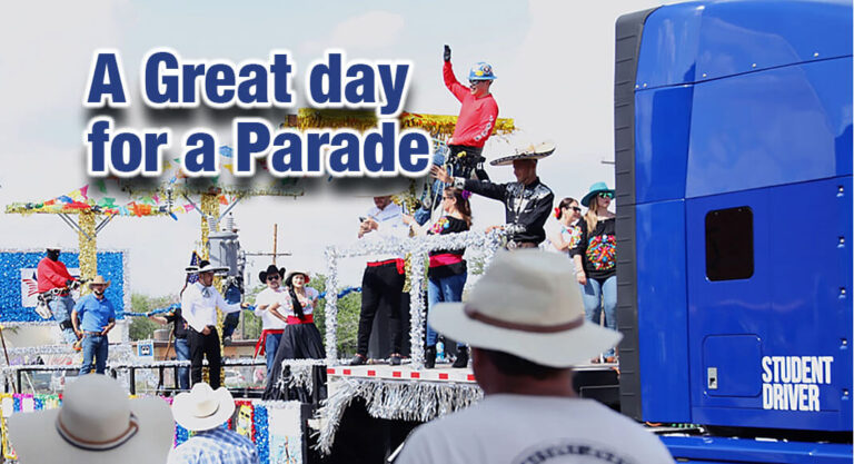 Students Participate in Charro Days Parade
