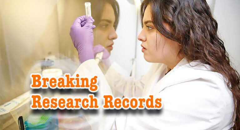 Research Efforts & Accolades Continue to Grow, Break Internal Records
