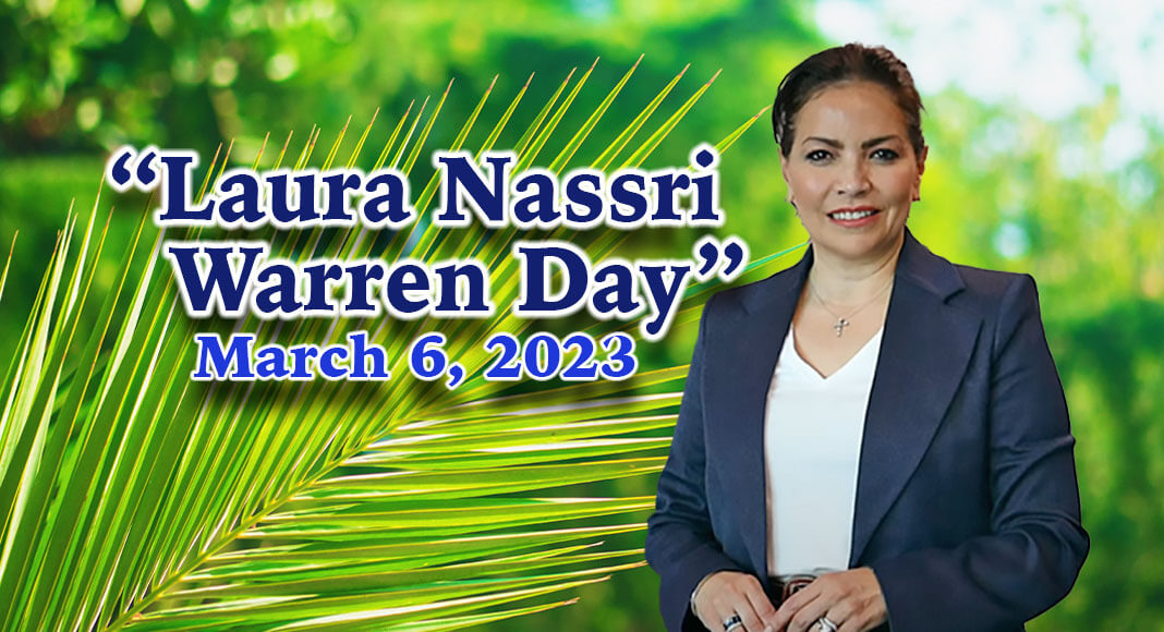Mayor Ambrosio Hernandez, M.D., and the Pharr City Commission approved a proclamation declaring March 6, 2023 as "Laura Nassri Warren Day" in the City of Pharr. Youtube Image for illustration purposes