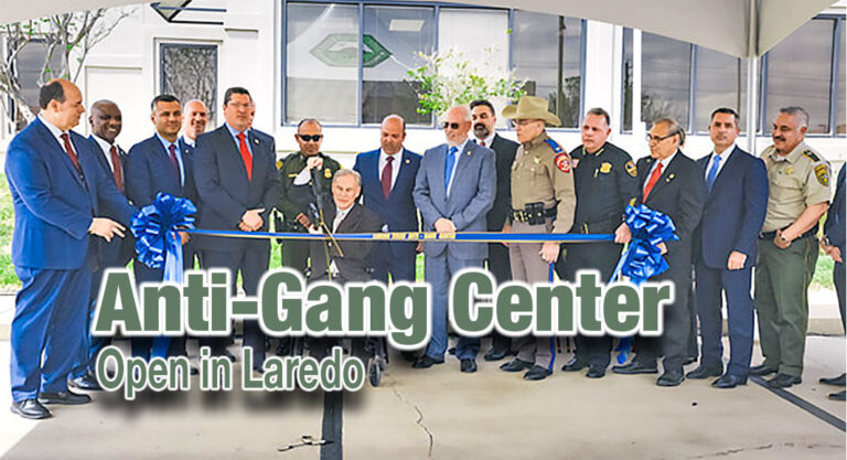 Gov. Abbott Debuts New Texas Anti-Gang Center in Laredo