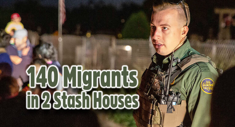 Agents Find Over 140 Migrants In Two Stash Houses