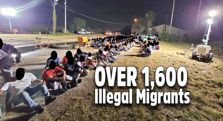 Brownsville BP Agents Encounter Over 1,600 Migrants