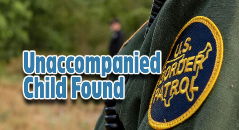 Unaccompanied Child found; family reunification initiated in the RGV