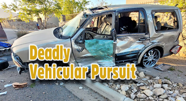Vehicle Pursuit Results in 1 Death & Several Injured